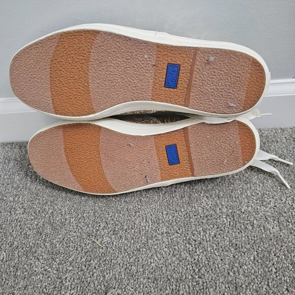 Kate Spade x Keds Glitter Sneakers – Satin Laces – Size 9.5D - Picture 5 of 6